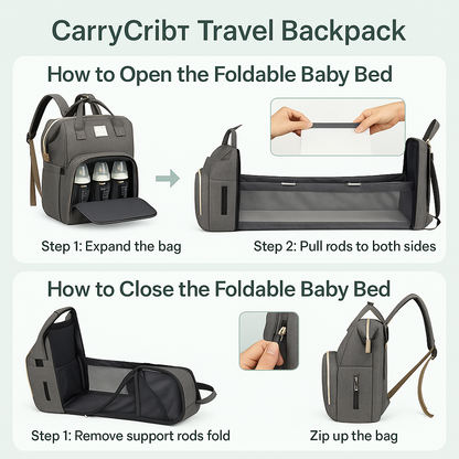 CarryCrib™ Travel Backpack